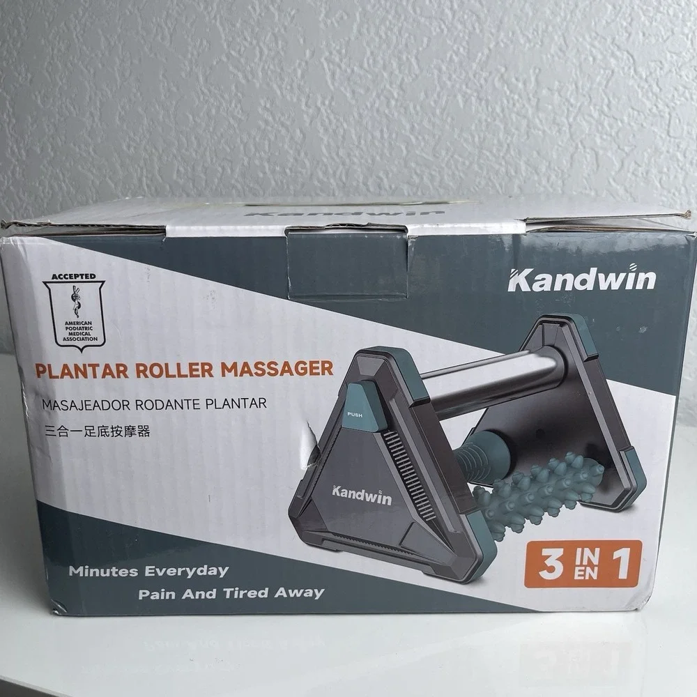 Kandwin Plantar Roller‎ Foot Massager 3-in-1